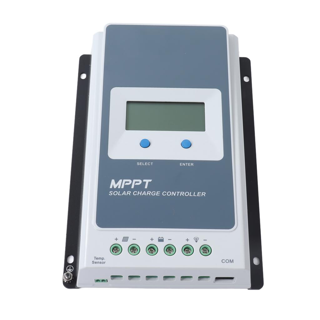 MPPT Solar Charge Controller 20A 12V 24V Negative Grounded Regulator for Lithium Batteries