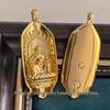 Auspicious Cloud Lotus Seat Gold-Plated Buddha Statue Guanyin Bodhisattva Pendant - Hot Seller Buddhist Jewelry