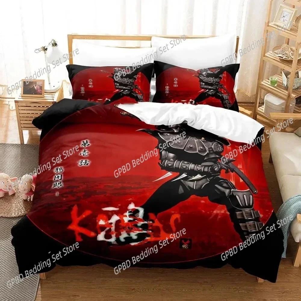 Luxury New 3D Print Anime KARAS Bedding Set Duvet Cover Bed Set Quilt Cover Pillowcase King Queen Size Boys Adult Bedding Set