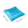 Solid Chair Cushion Cotton Square Stool Backrest Pillow Home Office Computer Chair Protective Mat Seat Pad Buttocks Chair Mat