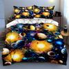 Planets and Stars. Bedding Duvet Cover Sets Duvet Covers Pillowcases Gifts (1 * Duvet Cover 2 * Pillowcases, Without Duvet Insert)