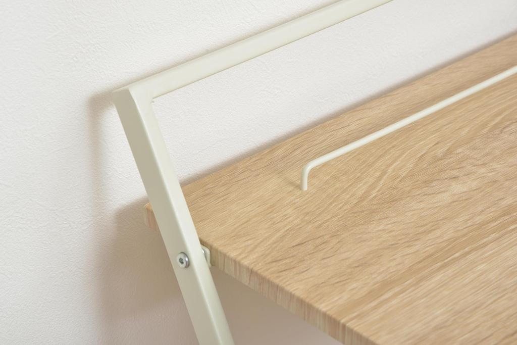 AZUMAYA Folding Desk White PT-780WH