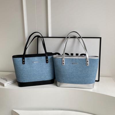 Casual Large-capacity Commuter Bag Women's New Summer Shoulder Bag Fashionable Portable Tote Bucket Bag