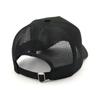New Era 9FORTY A-Frame Trucker Mesh Cap ONSPOTZ Exclusive Handwritten Metal Logo Snapback Baseball Cap Men Women UV Protection Black Free Size