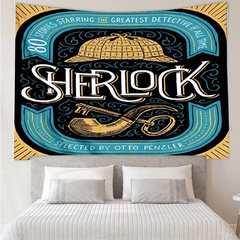 Sherlock Adventure Quick-Dry Tapestry Hanging for Bedroom,Livingroom, Playroom,Decor Art Room Wall Tapestry Holiday and Birthday Gifts