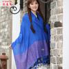 Ethnic Style Cashew Scarf Air Conditioner Large Shawl Scarf Dual-Purpose Jacquard Fringed Spring And Summer Long Cotton Scarf Women