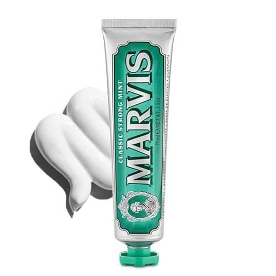 MARVIS Classic Strong Mint Toothpaste Exceptional Refreshing Peppermint Flavor Oral Care Made Italy 75ml
