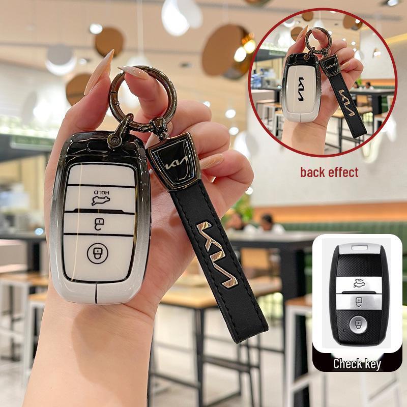 Kia Huanchi KX3/K4/KX5/KX7 2023 Intelligente Metall-Autoschlüsselhülle