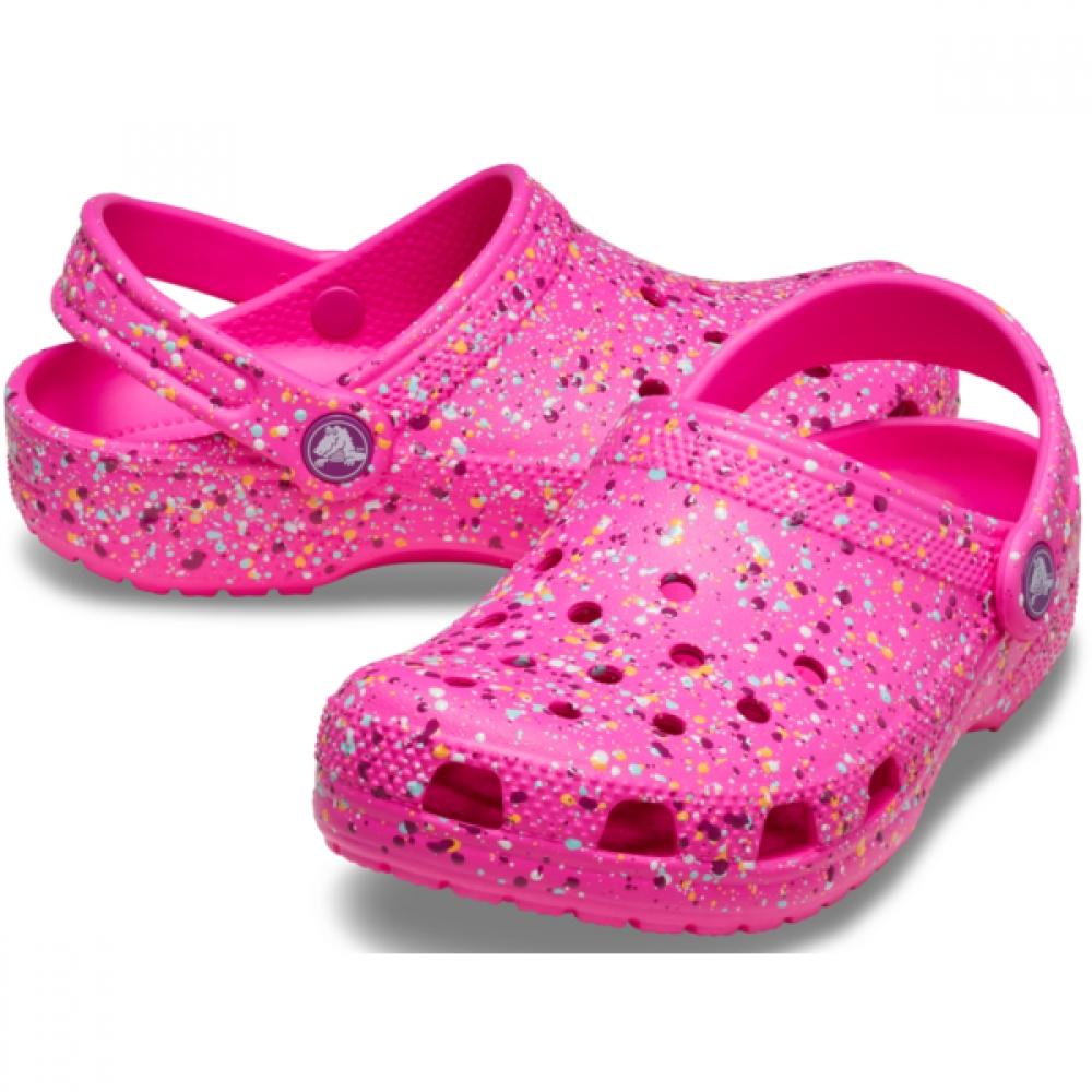 Crocs Classic Paint Splatter Clog 211169 6tx