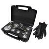 AP03 10Piece Master Cylinder Adapter Set For Car Brake Fluid Bleeder Filling Adapter Kit
