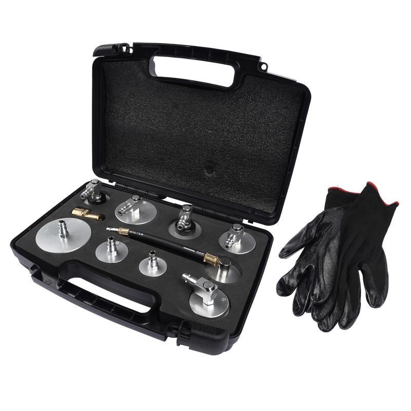 AP03 10Piece Master Cylinder Adapter Set For Car Brake Fluid Bleeder Filling Adapter Kit