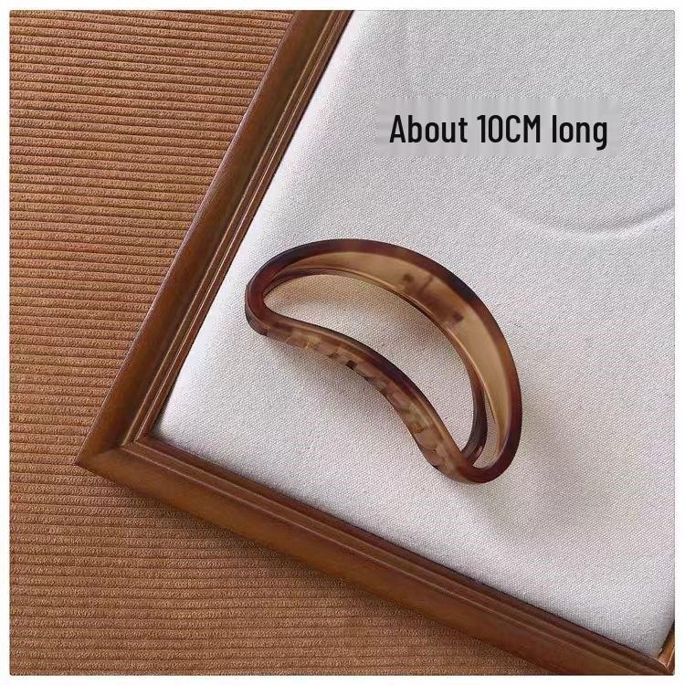 Large French Retro Claw Hair Clip for Elegant Women's Hairstyles.