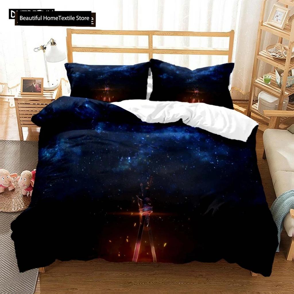 Fashionable Cartoon Printed Bedding Set Soft And Comfortable Customizable Comforter Bedding Sets Fashion Gift For Friends