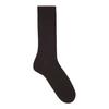 Mens Plain Ankle Cashmere Socks