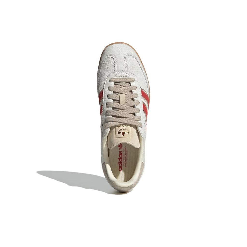 Adidas Samba OG Pony Hair Pack - Wonder Beige Better Scarlet Women Sneakers Cream Cream-White JS3935