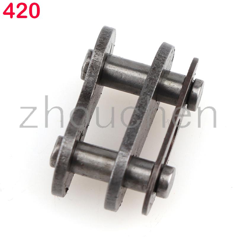 4pc/lot 25H/T8F/415H/420/428/428H/520/530 Chain Master Link Pocket Dirt Pit ATV Quad Go Kart E Gas Scooter Motorcycle