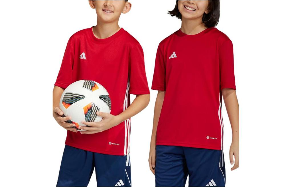 Adidas Kids T Shirts Crew Neck Moderate HS0539