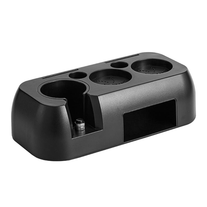 Coffee Tamper Holder Espresso Tamping Station Coffee Tools Rack Coffee Accessory Plastic Material Gift for Coffee Lover