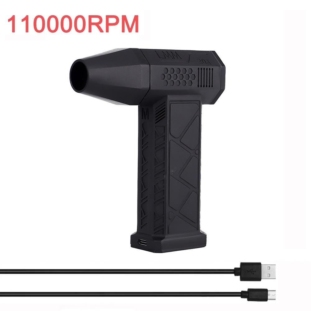 

Электрический вентилятор CAER Mini Turbo Jet с 3 скоростями, регулируемый, скорость ветра 130000 об/мин, 52 м/с, инструмент для чистки автомобильного компьютера