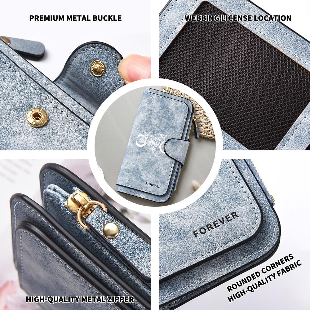 Pirate Pattern Long Wallet Fashion Casual Multi Card Slot Portable Purse