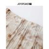 JOY SPEAKER Women's Breathable Leopard Print Casual Pants