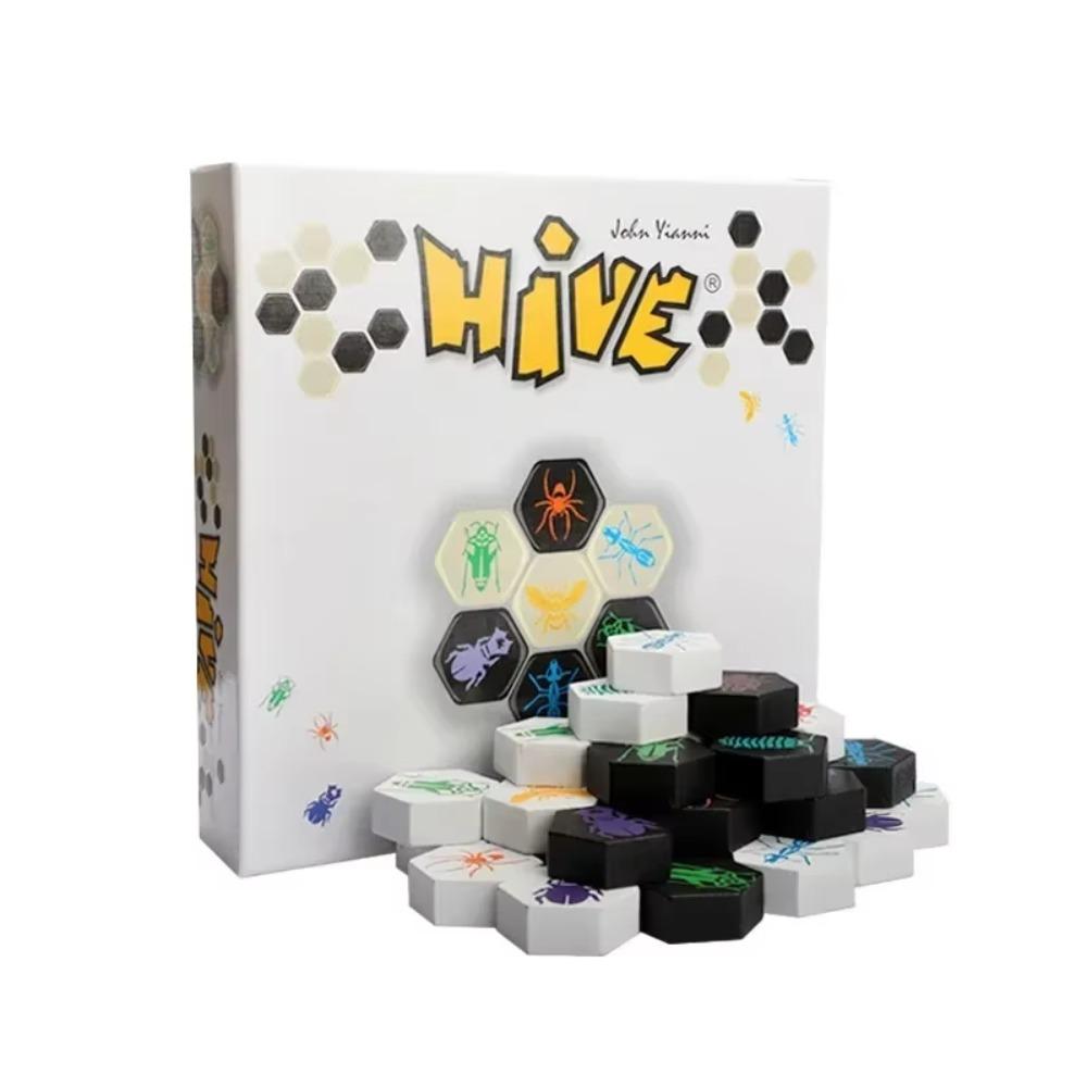 

2 Игрока Новая Настольная Игра Hive Обучающая Головоломка Настольная Игра Шестигранные Шахматные Фигуры Семейная Вечеринка 1set