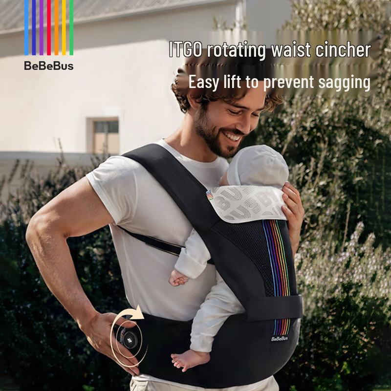 bebebus Ergonomische Ganzjahres-Babytrage mit Hüftsitz