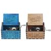 Wooden Hand Crank Music Box Bohemian Rhapsody Theme You Are My Sunshine Music Box Musica Theme Birthday Christmas Gift