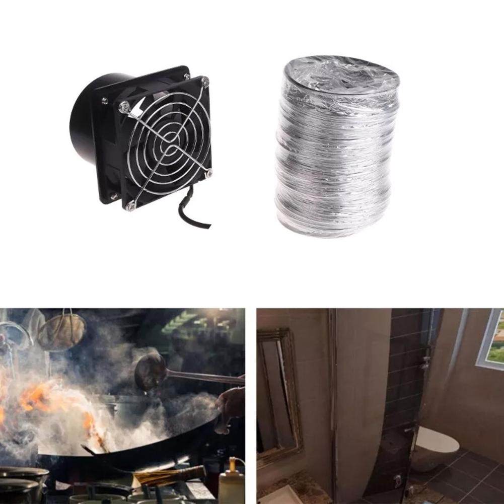 Air Circulation Fan Air Volume 44CFM Fan Duct Exhuast Fan Compact Size High-speed Sturdy And Practical USB Charging