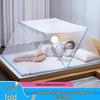 Foldable Mosquito Net with Stand - No Installation Needed, Suitable for Kids, Dorms, and Single Beds