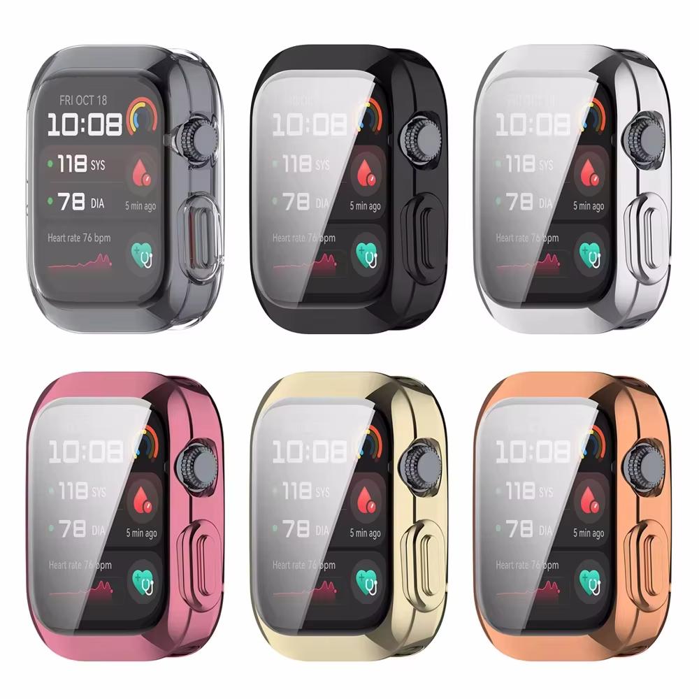 TPU Soft Case for Huawei Watch D2 Full Cover Screen Anti-scratch Protector Bumper Shell for Huawei Smart Watch D2 Accessories