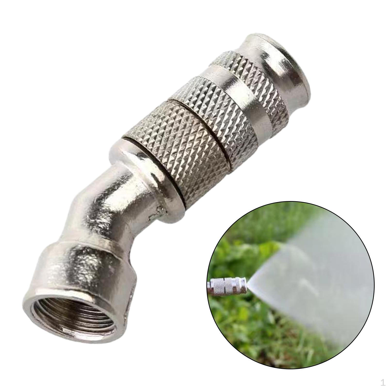 Mist Nozzle Atomizing Nozzles Adjustable Garden Irrigation M14 Elbow Farm Pressure