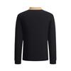Navigare Men's Wool-Blend Long-Sleeve Polo Shirt
