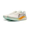 Li Ning Red Rabbit 9 Wygodne Amortyzujące Odporne na Ścieranie Niskie Codzienne Buty do Biegania Męskie sneakers Champagne-Białe ARPW003-23