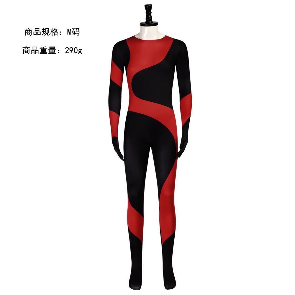 Sonic 3 Dr. Eggman Cosplay Bodysuit Adult Halloween Roleplay Jumpsuit Full Body Costume Party Stage Outfit