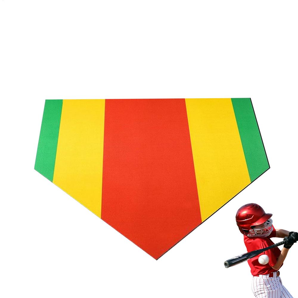 

Baseball Mats For Hitting Folding Softball Practice Mat Anti-slip Ball Sport Batting Practice Pad For Friends Teens Family Son