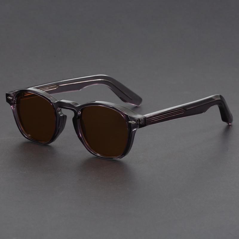 Retro Small Round Sunglasses for Men Women Trendy Circle Style UV400 Lenses Unisex Sun Glasses Luxury Design Car Driving Glasses