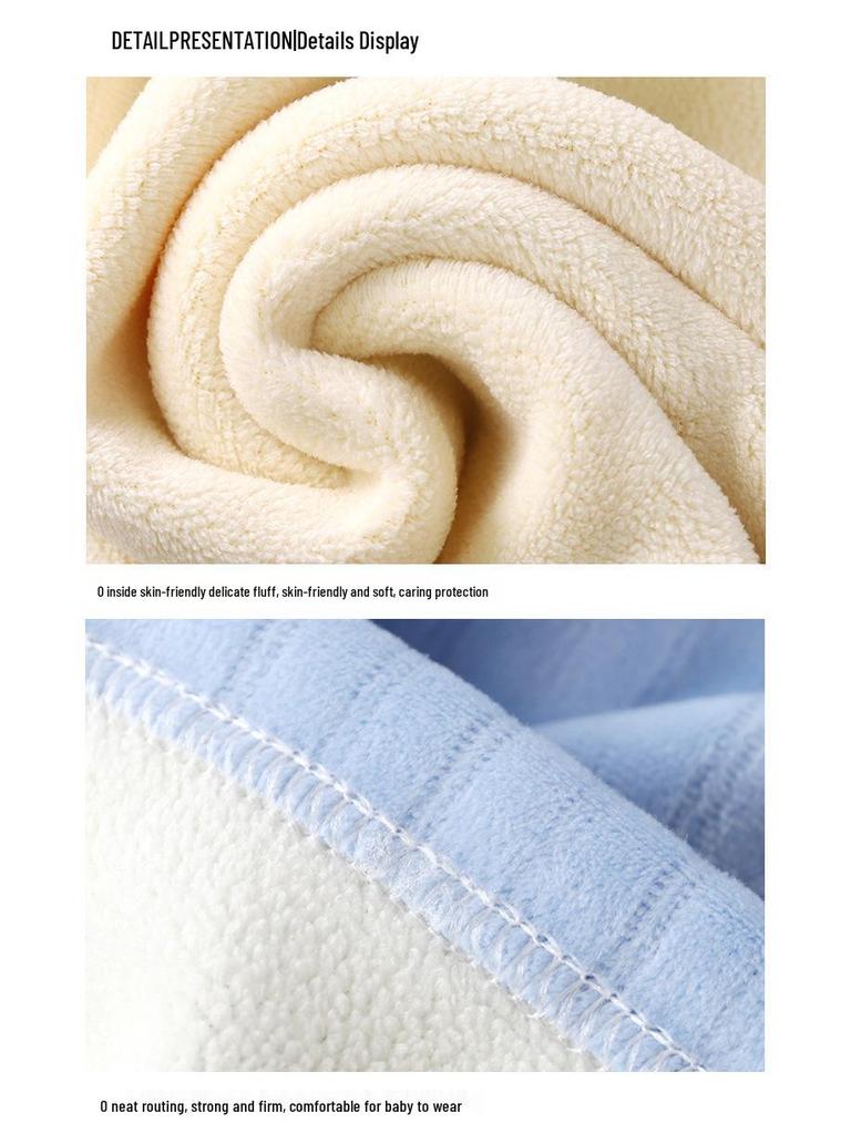 Children's Warm Velvet Underwear Set - Boys & Girls Autumn/Winter Pajamas