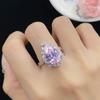 Sace Gems Classic Copper Alloy Zircon Ring Earrings Pendant Necklace Jewelry Sets Wedding Party Gifts