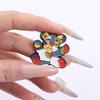 Contemporary Abstract Picasso Art Painting Enamel Pins Geometric Dog Cat Bear Brooches Lapel Badge Jewelry Gifts for Friends