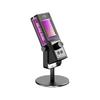 RGB USB Microphone with Noise Reduction for Gaming and Recording