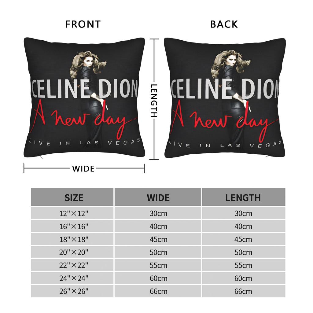 C-Celineds Dion A New Day Pillow Case Comfy Pillow Cover For Sofa Bedroom Home Decor Kawaii Cushion Cover