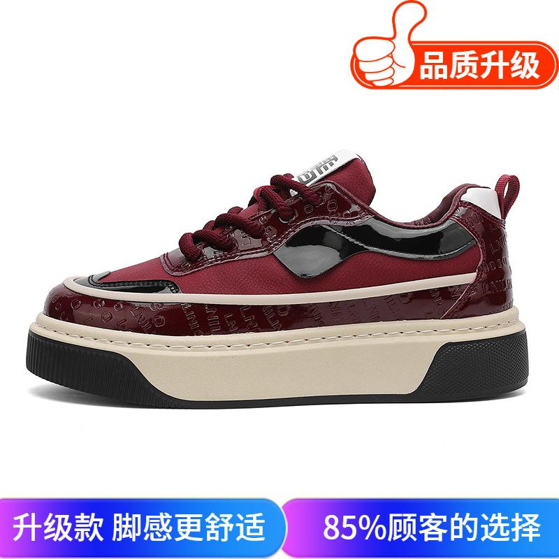 Men's shoes 2025 summer new retro classic heightening platform shoes youth handsome youth versatile casual shoes