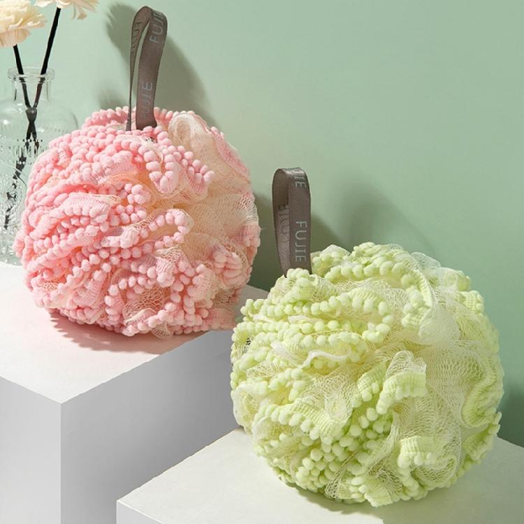 Mesh Shower Ball 80g Exfoliating Body Scrubber Shower Sponge Puff for Women Men