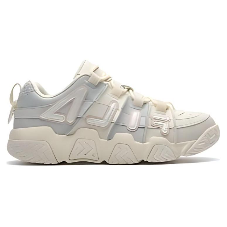 Fila Fusion Bread Shoes Versatile Comfortable Low Top Basketball Shoes Women Sneaker White T12W343201FGN
