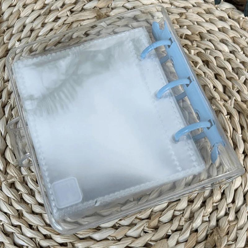 Cartoon Portable Receipt Collection Challenge Money Saving Book Mini PVC Binders