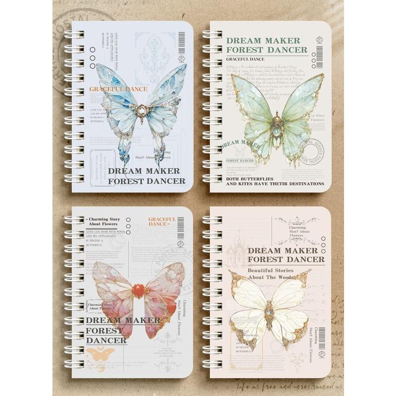 A7 Liten söt Kawaii fickanteckningsbok Blankfodrad anteckningsblock Mini Journal Memo Anteckningsblock för Student Traveller Skoltillbehör