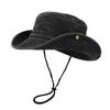 Summer Hat, Size M 56-58, Black, Unisex Casual Outdoor Beach Hat