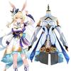 Genshin Lumine Impact Cosplay Costume Set Cartoon Game Virtual Cute Characters