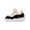 New Air Jordan 11 Retro Little Fle Low Top Toddler Shoes Black White Orange Infant And Toddler BQ7102-108